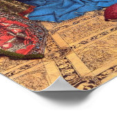 Van Eyck：受胎告知 ポスター (角)