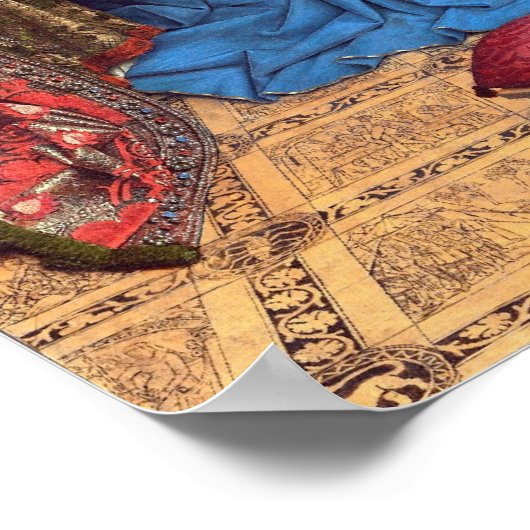 Van Eyck：受胎告知 ポスター (角)