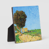 Van Gogh - A Lane Near Arles, フォトプラーク (正面)