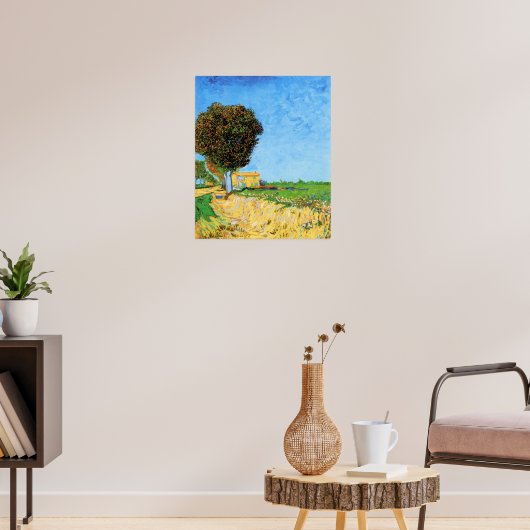 Van Gogh - A Lane Near Arles, ポスター (リビング3)