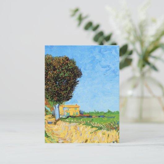 Van Gogh - A Lane Near Arles, ポストカード (スタンド正面)