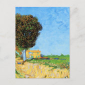 Van Gogh - A Lane Near Arles, ポストカード (正面)