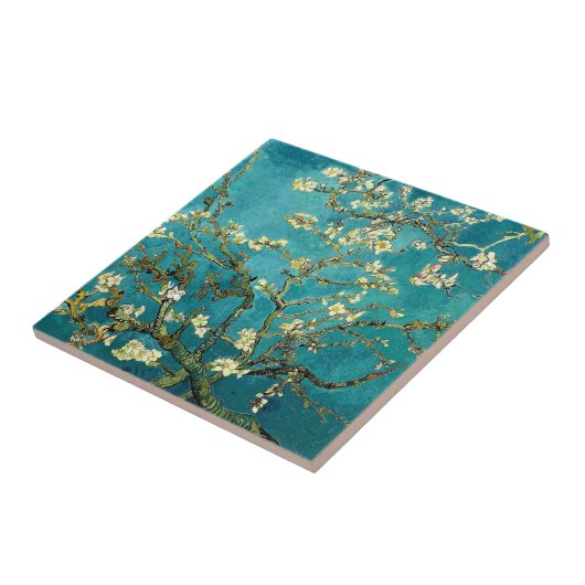Van Gogh Almond Blossoms Classic Impressionism タイル (側面)