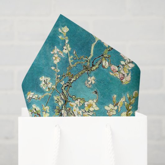 Van Gogh Almond Blossoms Classic Impressionism 薄葉紙 (ギフトバッグ)