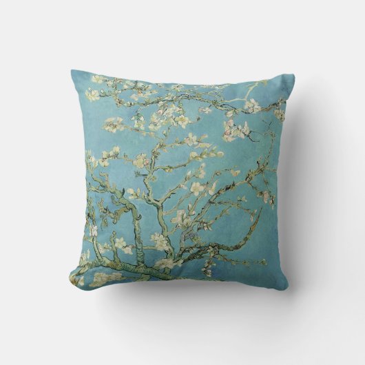 Van Gogh Almond Blossoms Fine Art クッション (正面)