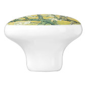 Van Gogh Almond Blossoms, Sky Blue セラミックノブ (側面)