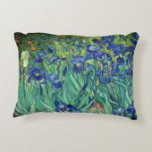 Van Gogh Art Irises アクセントクッション (裏面)