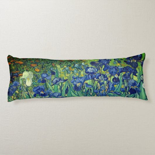 Van Gogh Art Irises ボディピロー (裏面)