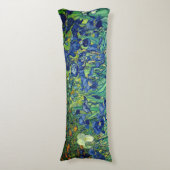 Van Gogh Art Irises ボディピロー (正面縦)