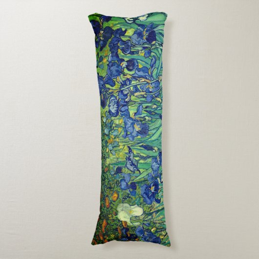 Van Gogh Art Irises ボディピロー (正面縦)
