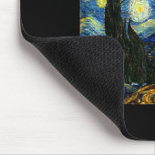 Van Gogh Art Starry Night - Funny Ragdoll Cat Arti マウスパッド (コーナー)