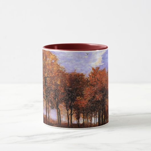 Van Gogh - Autumn Landscape, マグカップ (中央)
