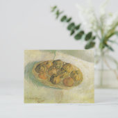 Van Gogh Basket of Apples - Classic Still Life ポストカード (スタンド正面)