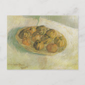 Van Gogh Basket of Apples - Classic Still Life ポストカード (正面)