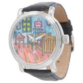 Van Gogh Bedroom mini  腕時計 (アングル)