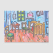 Van Gogh Bedroom mini  薄葉紙 (正面)