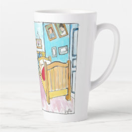 Van Gogh Bedroom tribute painting by me. カフェラテマグ