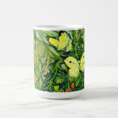 Van Gogh - Butterflies and Poppies コーヒーマグカップ (中央)