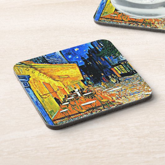 Van Gogh - Cafe Terrace コースター (左側)