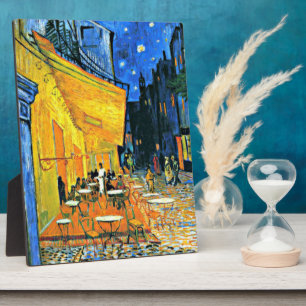 Van Gogh - Café Terrace フォトプラーク