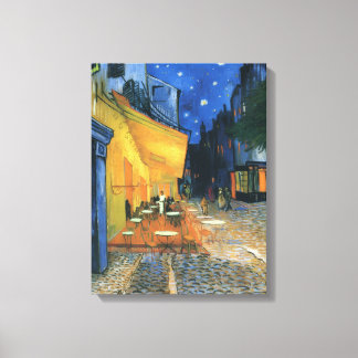 Van Gogh ,Cafe Terrace at Night キャンバスプリント
