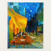 Van Gogh Café Terrace at Night プランナー手帳 (正面)