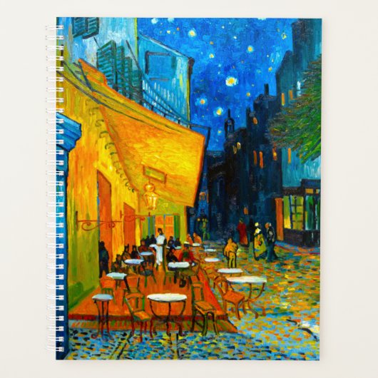 Van Gogh Café Terrace at Night プランナー手帳 (正面)