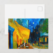 Van Gogh Café Terrace at Night ポストカード (正面/裏面)