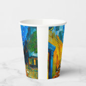 Van Gogh Café Terrace at Night 紙コップ (左)