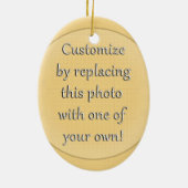 Van Gogh Calavera Smoking Cigarette セラミックオーナメント (裏面)