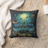 Van Gogh Christmas Starry Night Throw Pillow クッション (ブランケット)