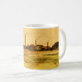 Van Gogh - Coalmine in the Borinage, コーヒーマグカップ (正面右)