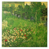Van Gogh - Daubigny's Garden, タイル (正面)