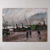 Van Gogh De Ruijterkade in Amsterdam ポスター (正面)