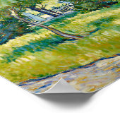 Van Gogh Entrance to the Park in Arles ポスター (角)