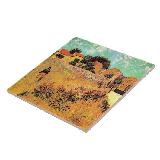 Van Gogh - Farmhouse in Provence, タイル (側面)