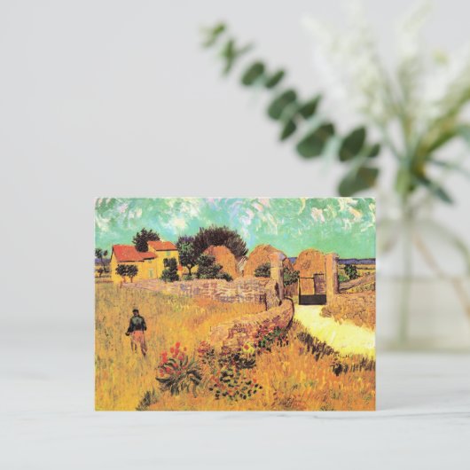 Van Gogh - Farmhouse in Provence, ポストカード (スタンド正面)