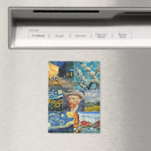 Van Gogh Fine Art Collage マグネット (インサイチュ (食洗機))