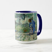 Van Gogh "First Steps" Painting Mug マグカップ (正面右)