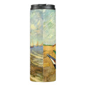 Van Gogh Fishing Boats on Beach at Saintes Maries タンブラー (裏面)