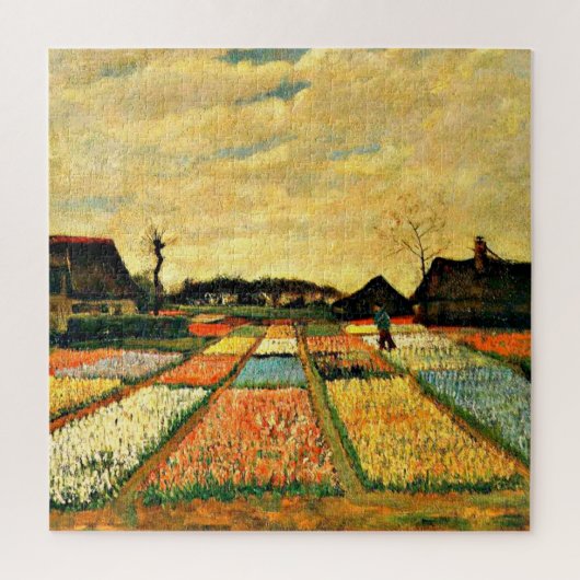 Van Gogh - Flower Beds in Holland ジグソーパズル (縦)