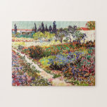 Van Gogh Flowering Garden At Arles Floral Fine Art ジグソーパズル<br><div class="desc">Vincent Van Gogh Flowering Garden At Arles With Path Fine Art Vincent Willem van Gogh was a Post-Impressionist painter whose work had a far-reaching influence on 20th-century art. His output includes portraits, self portraits, landscapes and still lifes of cypresses, flower fields, trees in bloom, gardens, wheat fields and flowers. Between...</div>