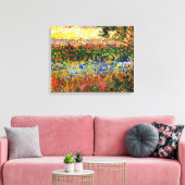Van Gogh - Garden at Arles キャンバスプリント (インサイチュ (リビング))
