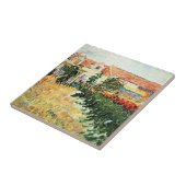 Van Gogh - House with Sunflowers タイル (側面)