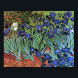 Van Gogh Irises (F608) Vintage Fine Art ポスター<br><div class="desc">Irises, Vincent van Gogh, Saint-Rémy, May 1889. Oil on canvas, 71 x 93 cm. Los Angeles, Getty Center. F 608, JH 1691 Vincent Willem van Gogh (30 March 1853 – 29 July 1890) was a Dutch Post-Impressionist artist. Some of his paintings are now among the world's best known, most popular...</div>