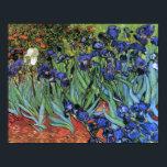 Van Gogh Irises (F608) Vintage Fine Art ポスター<br><div class="desc">Irises, Vincent van Gogh, Saint-Rémy, May 1889. Oil on canvas, 71 x 93 cm. Los Angeles, Getty Center. F 608, JH 1691 Vincent Willem van Gogh (30 March 1853 – 29 July 1890) was a Dutch Post-Impressionist artist. Some of his paintings are now among the world's best known, most popular...</div>