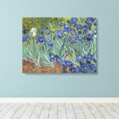 Van Gogh Irises Fine Art Painting  キャンバスプリント (インサイチュ (ウッドフロア))