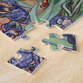 Van Gogh Irises Impressionist Painting ジグソーパズル (側面)
