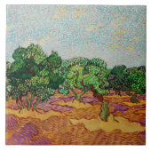 Van Gogh - Olive Trees,  タイル (正面)