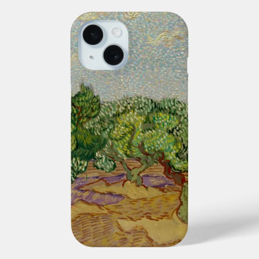 Van Gogh "Olive Trees" Cell Case Case-Mate iPhoneケース (裏面)